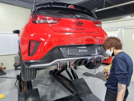 벨로스터 JS 커스텀 프론트 립 사이드스커트 리어디퓨져 연장킷 한정 10대분 한정 이벤트중이라며?그럼 꼭 해야지 / 남양주, 노원, 하남, 송파