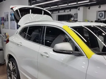 은평구썬팅 ,마포구썬팅, BMW X2 M35i 화이트 & 마그마레드 출고 후 신차패키지 작업해 주기...... / 고양 덕양구 원흥동