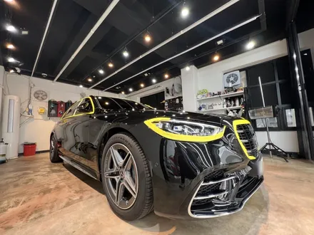 삼송썬팅 메르세데스 벤츠 S400d,신차 퍼펙트 패키지로 찰떡 코디해 주기 (OOTD, 하버캠프 세라믹본드, 유리막코팅) / 고양 덕양구 원흥동