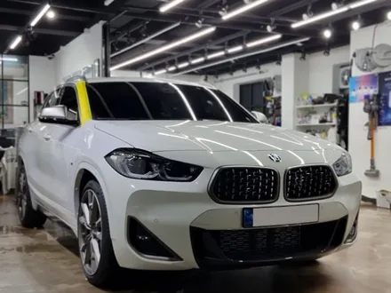 은평구썬팅 ,마포구썬팅, BMW X2 M35i 화이트 & 마그마레드 출고 후 신차패키지 작업해 주기...... / 고양 덕양구 원흥동