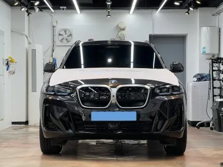 ( 강서구썬팅 )강서구 화곡동 후퍼옵틱 프나세 백화현상 BMW iX3 ~ 하버캠프 세라믹 본드 20% & 5%로 썬팅 재시공! / 고양 덕양구 원흥동