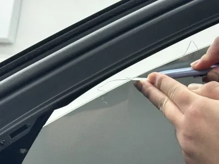 강서구 썬팅 BMW iX3 시인성 좋은 비반사 필름으로 재시공 완료... / 고양 덕양구 원흥동
