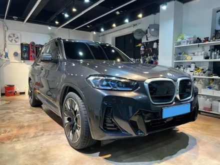( 강서구썬팅 )강서구 화곡동 후퍼옵틱 프나세 백화현상 BMW iX3 ~ 하버캠프 세라믹 본드 20% & 5%로 썬팅 재시공! / 고양 덕양구 원흥동